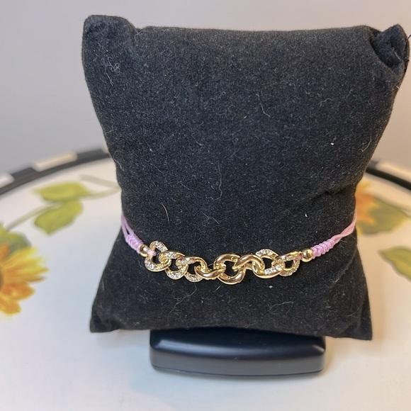 Pink Adjustable Friendship Bracelet *NEW* - Picture 2 of 4